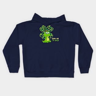 Kiss me I'm Irish Kids Hoodie